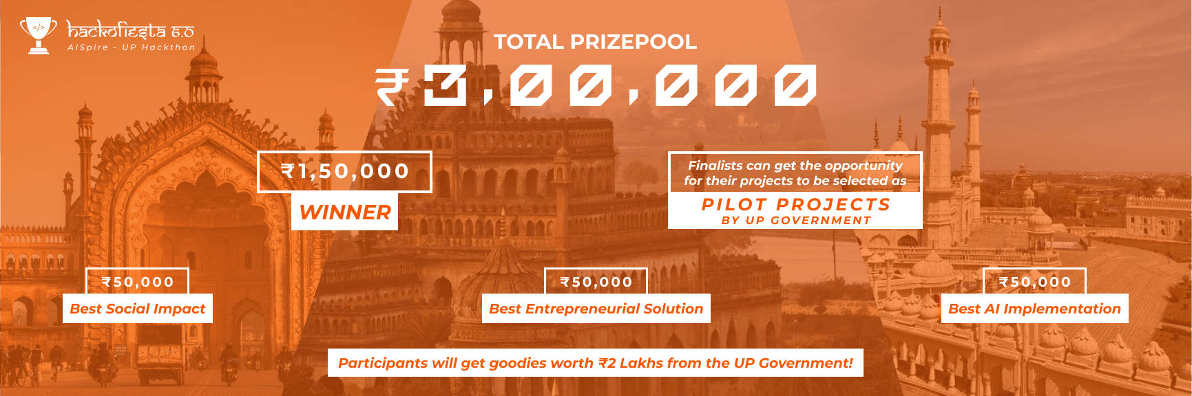 Showcasing HackoFiesta innovation event banner 1